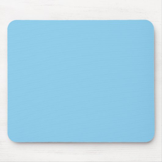 Tapis De Souris Bleu Bébé, Bleu clair, solide, Bleu clair, (Devant)
