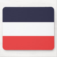 Bleu blanc et rouge rayures design rayé