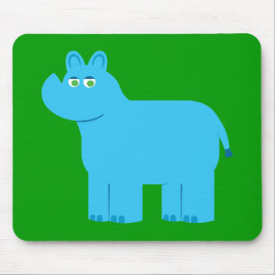 Tapis De Souris Bleu Bleu