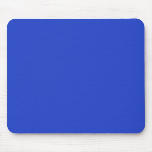 Tapis De Souris Bleu bleu (couleur solide)  (Devant)