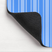 Tapis De Souris Bleu bonbons rayures (Coin)