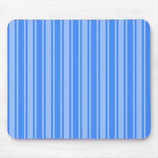 Tapis De Souris Bleu bonbons rayures (Devant)