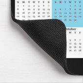 Tapis de souris bleu calendrier 2011 (Coin)