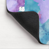 Tapis De Souris Bleu camouflage (Coin)