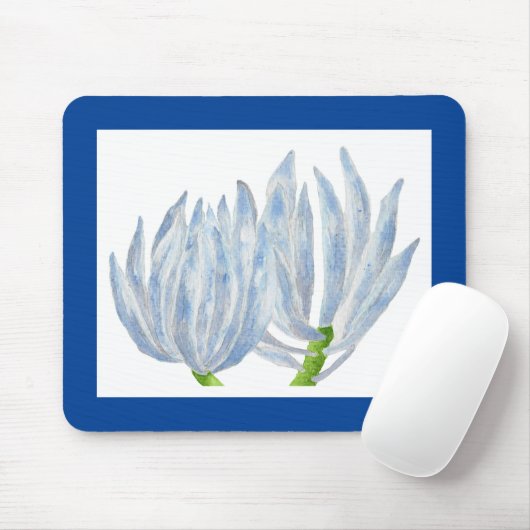 Tapis De Souris Bleu Chalk Sticks sur une carte souris (Avec souris)