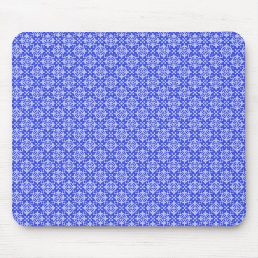 Tapis De Souris Bleu Clair Chic Mousepad (Devant)