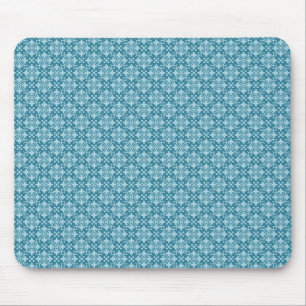 Tapis De Souris Bleu clair élégant Chic Mousepad