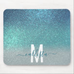 Tapis De Souris Bleu clair Turquoise Parties scintillant brillante<br><div class="desc">Cette impression élégante, séduisante et chic est parfaite pour la jeune fille branchée et élégante. Il présente une parties scintillant bleu brillant imitation à vert turquoise en bleu pastel triple dégradé ombre. C'est moderne, joli, girly, unique, et cool. Il vous suffit de customiser cette conception avec votre propre nom de...</div>