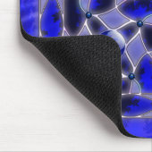 Tapis De Souris Bleu comme la mer Mousepad (Coin)