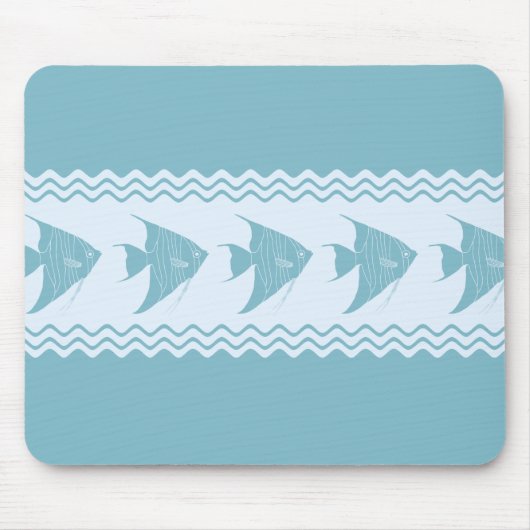Tapis De Souris Bleu Côtier Epinette (Devant)