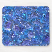 Tapis De Souris Bleu cristal et violet (Devant)