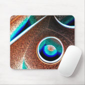 Tapis De Souris Bleu cuivre (Avec souris)