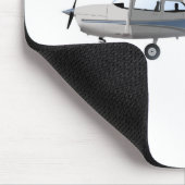 Tapis De Souris Bleu de Cessna 172 Skyhawk (Coin)