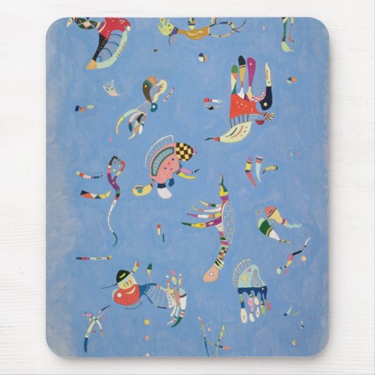 Tapis De Souris Bleu de ciel (Devant)