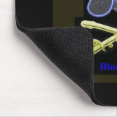 Tapis de souris bleu de fantôme (Coin)