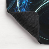 Tapis de souris bleu de Fractical (Coin)