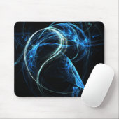 Tapis de souris bleu de Fractical (Avec souris)