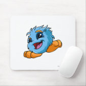 Tapis De Souris Bleu de JubJub (Avec souris)