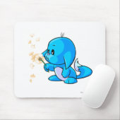 Tapis De Souris Bleu de Kacheek (Avec souris)