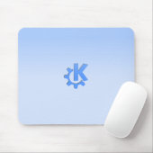 Tapis De Souris Bleu de KDE (Avec souris)