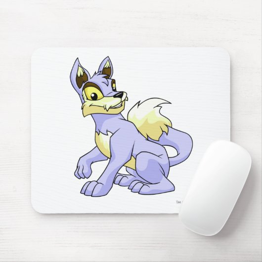 Tapis De Souris Bleu de Lupe (Avec souris)