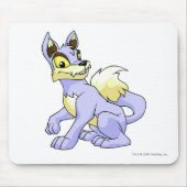 Tapis De Souris Bleu de Lupe (Devant)