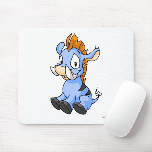 Tapis De Souris Bleu de Moehog (Avec souris)