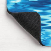 Tapis De Souris Bleu dégradé formant tourbillon abstrait t (Coin)