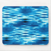 Tapis De Souris Bleu dégradé formant tourbillon abstrait t (Devant)