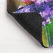 Tapis De Souris Bleu dragonfly sur Garlic Dot Art sauvage (Coin)