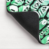 Tapis De Souris Bleu et vert (Coin)