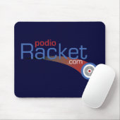 Tapis de souris bleu-foncé (Avec souris)