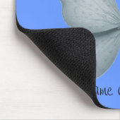 Tapis de souris bleu-foncé de papillon (Coin)