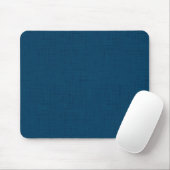 Tapis De Souris Bleu foncé marin texturé (Avec souris)