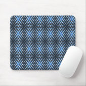 Tapis De Souris Bleu géométrique.... (Avec souris)