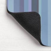 Tapis De Souris Bleu-gris, bandes horizontales (Coin)