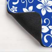 TAPIS DE SOURIS BLEU HAWAII (BLEU ROYAL) (Coin)