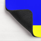 Tapis De Souris Bleu jaune Delta (Coin)