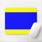 Tapis De Souris Bleu jaune Delta (Avec souris)