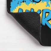 TAPIS DE SOURIS BLEU & JAUNE SAUVER UKRAINE SPLASH (Coin)