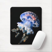 Tapis De Souris Bleu Jellyfish Ordinateur Souris (Avec souris)