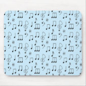 Tapis De Souris Bleu juste noté (Devant)