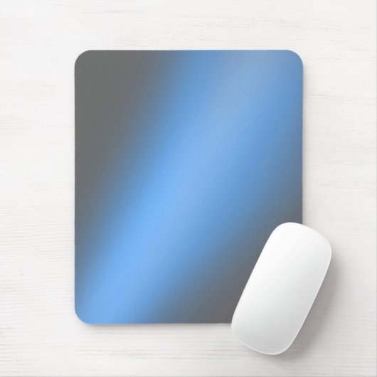 Tapis De Souris bleu Lune gris ombre (Avec souris)