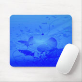 Tapis De Souris Bleu magique (Avec souris)