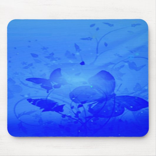 Tapis De Souris Bleu magique (Devant)