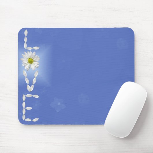 Tapis De Souris Bleu marais (Avec souris)