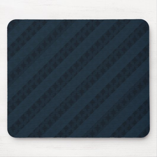 Tapis De Souris Bleu marine chic - coutume (Devant)