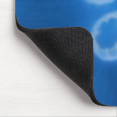 Tapis De Souris Bleu méduse (Coin)
