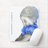 Tapis De Souris Bleu Mousepad de Shemiah (Avec souris)