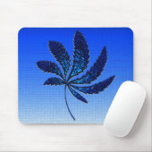 Tapis De Souris Bleu N brillant..... (Avec souris)